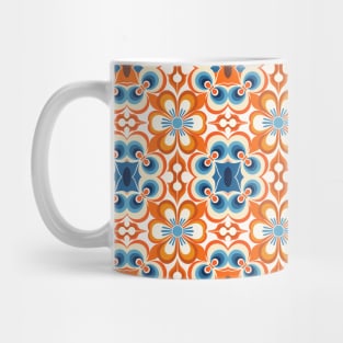 Groovy positive vibe pattern 70s 60s Mug